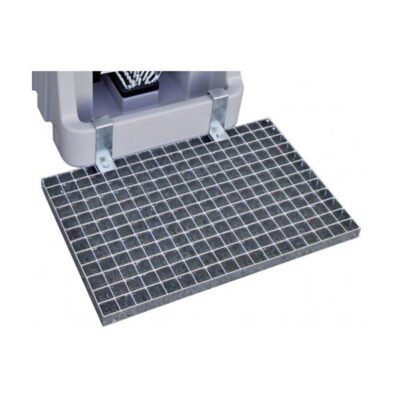 Abklopfrost Stiefelreiniger PE mit Sammelwanne