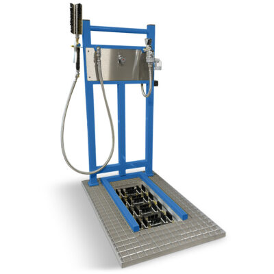 Schuhwaschanlage Einbauversion für Renovierung