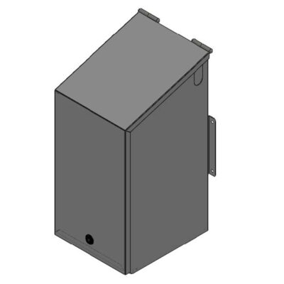 Abschliessbarer Kanisterhalter 1 x 20/25 L