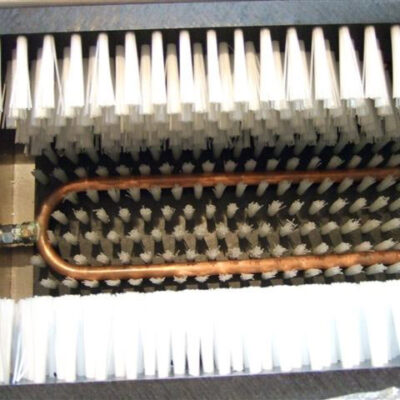 Ersatzbürsten-Set für Stiefelwaschanlage mit Abtropf-Wanne