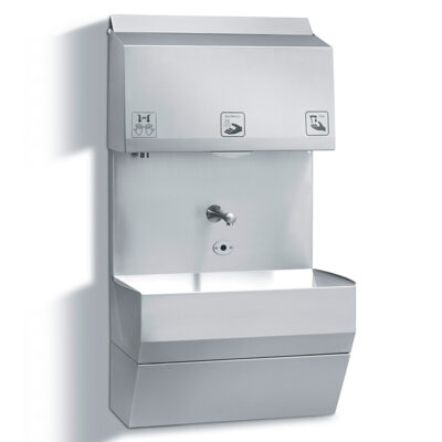 Handhygienecenter Sensor mit Handtrockner