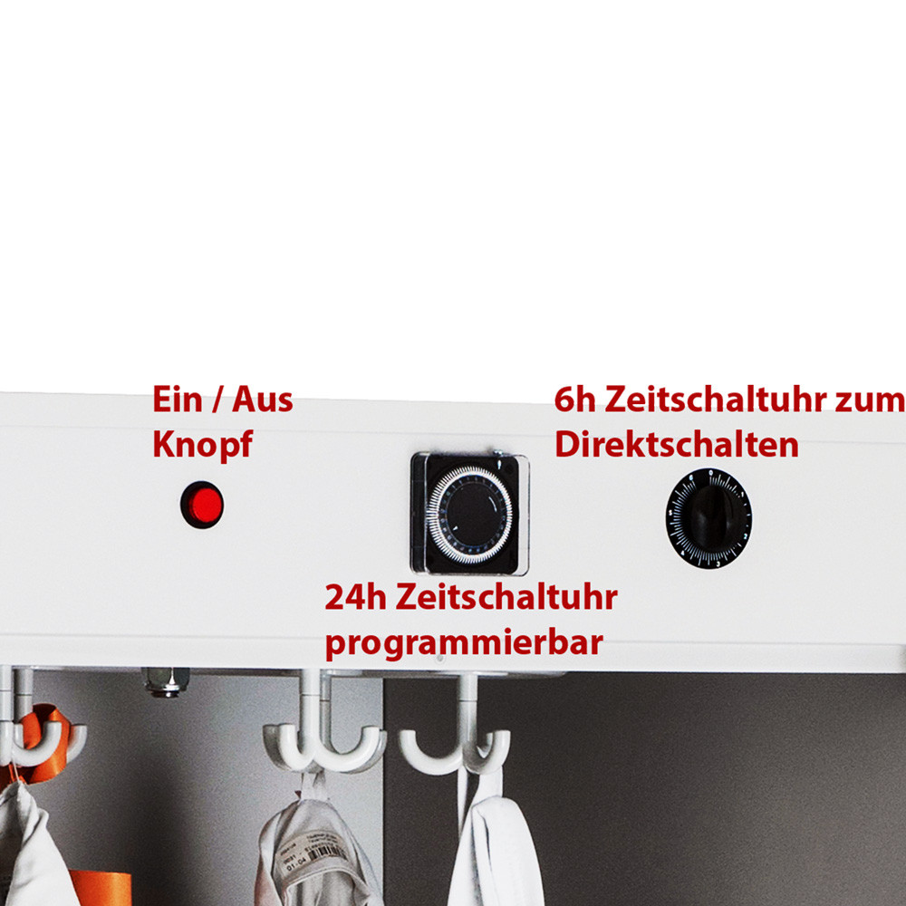 Trockenschrank Kleidung Warmluft – Bild 5