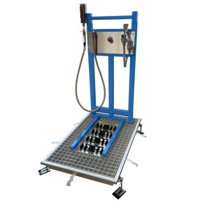 Schuhwaschanlage Arbeitsschuhe Einbauversion flach