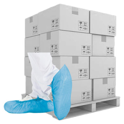 ab 10 Kartons = 11000 Stück Überschuhe CPE wasserdicht