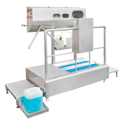 Hygieneschleuse Handreinigung Handdesinfektion Händetrockner BASIC