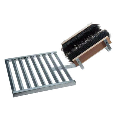 Schuhreiniger mit Rost
